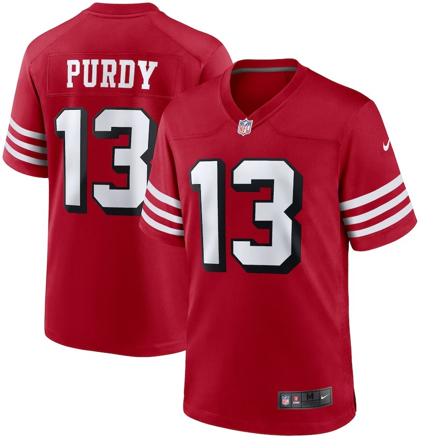 Brock Purdy San Francisco 49ers Alternate Game Player Jersey